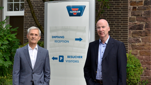 Optibelt Geschäftsführung: v.l.: Reinhold Mühlbeyer, Konrad Ummen  
