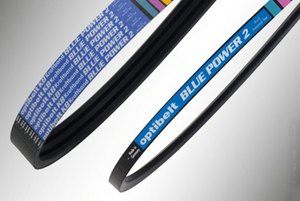 optibelt BLUE POWER 2 - Hochleistungs-Schmalkeilriemen mit High-Flex-Aramidzugstrang  