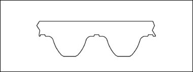 AVX 10 x 1075 OPTIBELT 10x1075 Courroie trapézoïdale Largeur: 10mm,  Longueur: 1075mm, Optibelt MARATHON X ▷ AUTODOC prix et avis