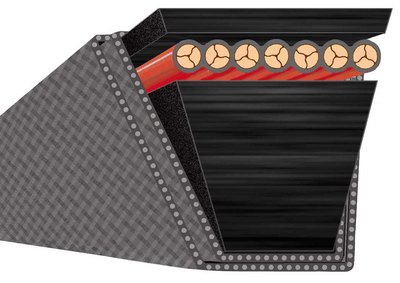 optibelt KB RED POWER 3 Construction  