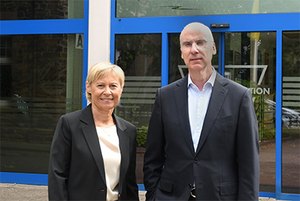 Management of the Arntz Optibelt Group, Regina Arning and Konrad Ummen  