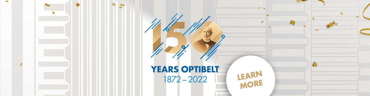 150 years of Optibelt, find out more here!  