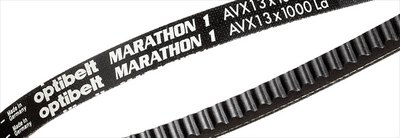 optibelt MARATHON 1 / MARATHON X V kayışları – açık kanatlı, kalıp dişli  
