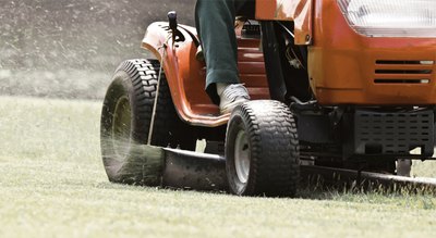 Optibelt application ride-on mowers  