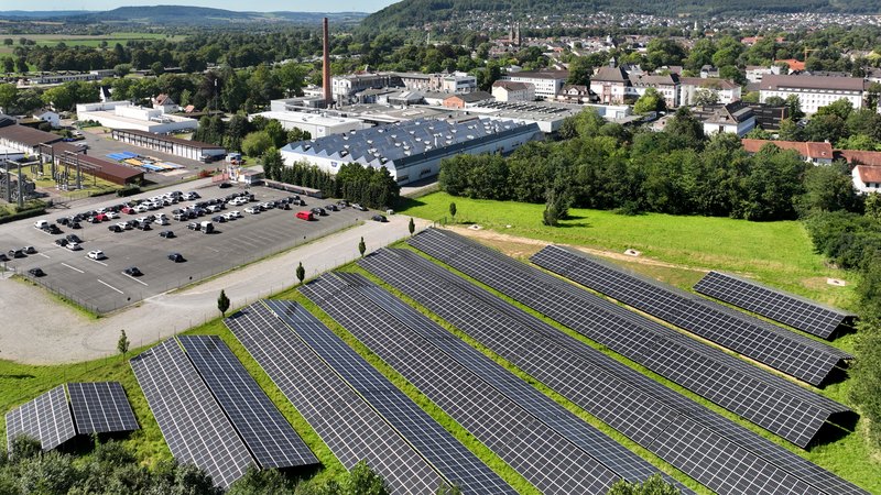 Photovoltaikanlage am Standort Höxter  