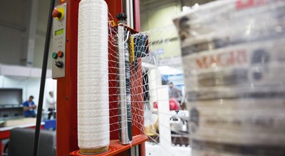 [Translate to Schwedisch:] Optibelt Anwendung Verpackungen Palettenwickler  