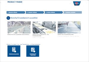 Go to product finder  