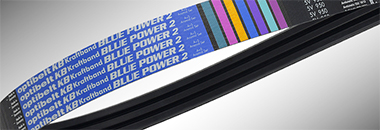 High performance Kraftband with high-flex aramid tension cord  