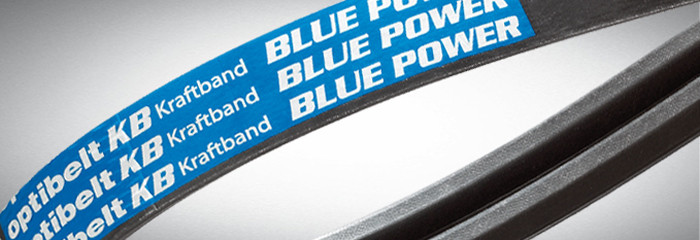 optibelt KB BLUE POWER Kraftband mit Hochleistungs-Schmalkeilriemen