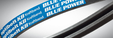optibelt KB BLUE POWER Kraftband with high-performance narrow V-belt  
