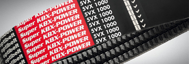 optibelt SUPER KBX-POWER high-performance power belts - open-edged  