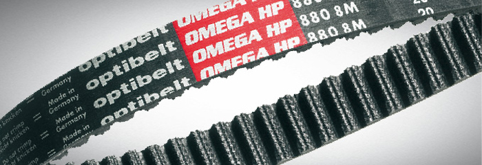 optibelt OMEGA HP Hochleistungs-Zahnriemen für HTD- + RPP-Scheiben  